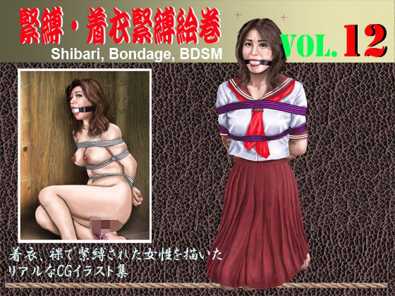 【ダウンロード】 緊縛・着衣緊縛絵巻VOL.12 【FANZA】 